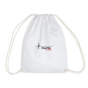 Pilates est la vie - Sac de sport léger - blanc - Devant