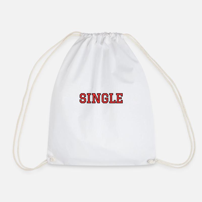 SINGLE - Turnbeutel - Weiß