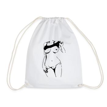 sexy sans tete - Sac de sport léger - blanc - Devant