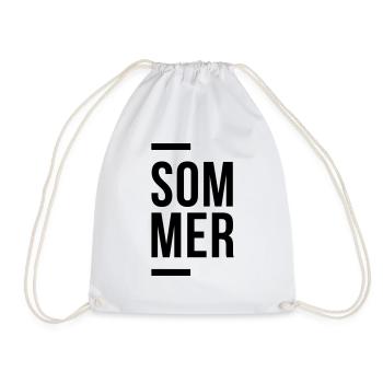 Sommer - Turnbeutel - Weiß - Vorne