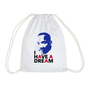 MARTIN LUTHER KING - Turnbeutel - Weiß - Vorne