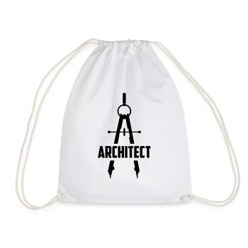 Architekt - Turnbeutel - Weiß - Vorne