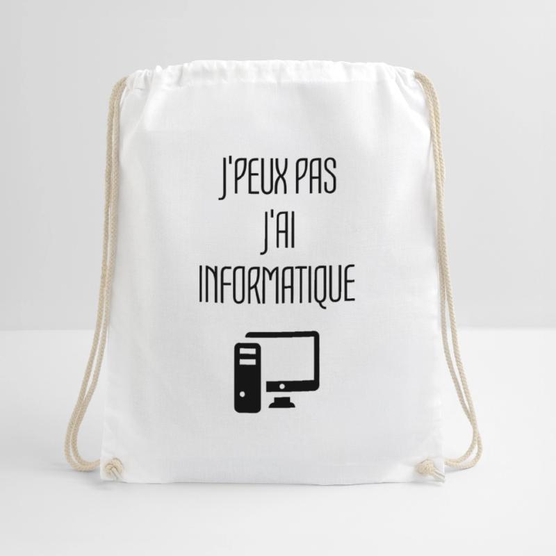 Computer Engineer Informatiker Informaticien Drawstring Bag