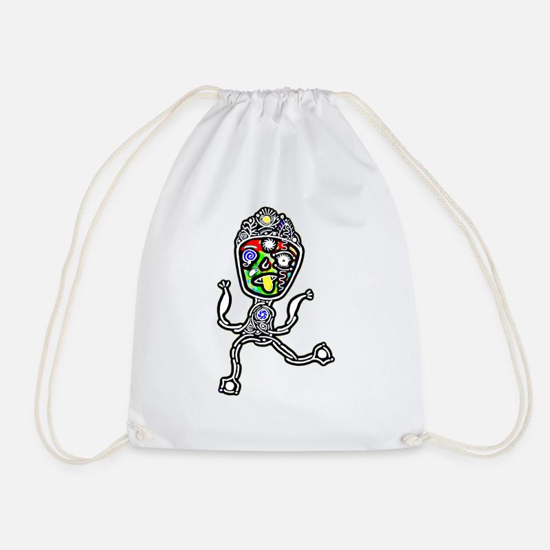 Miss Sunshine - Drawstring Bag - white