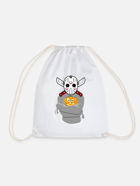 Crazy Jason - Turnbeutel - Weiß