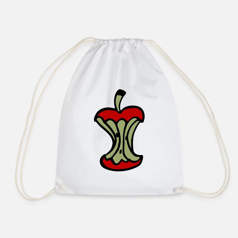 trognon de pomme - Sac de sport léger - blanc