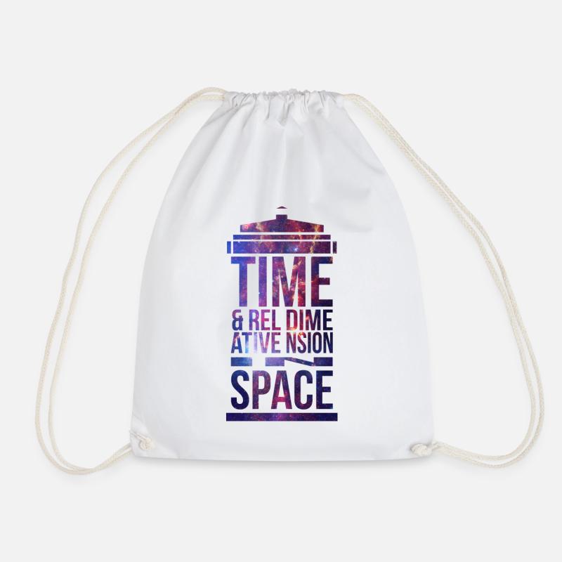 TARDIS - Turnbeutel - Weiß