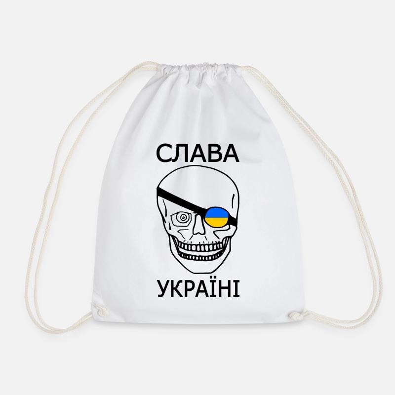 Slava ukraini - Turnbeutel - Weiß