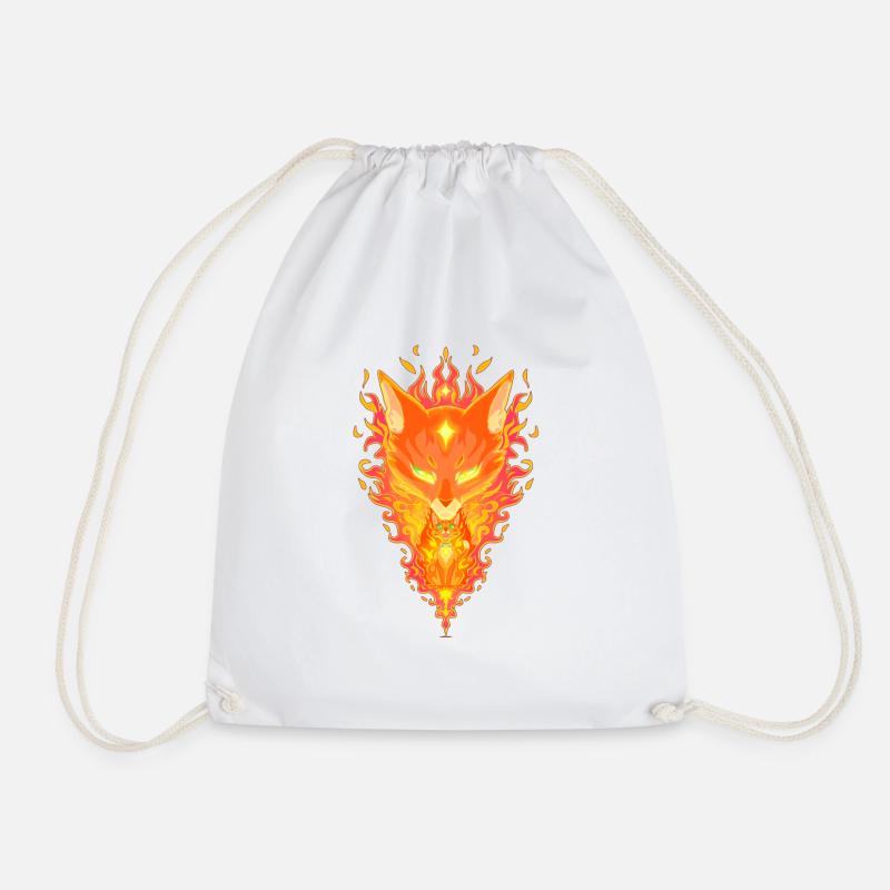 Firestar Feuerstern Warriors Warrior Cats Katze - Turnbeutel - Weiß
