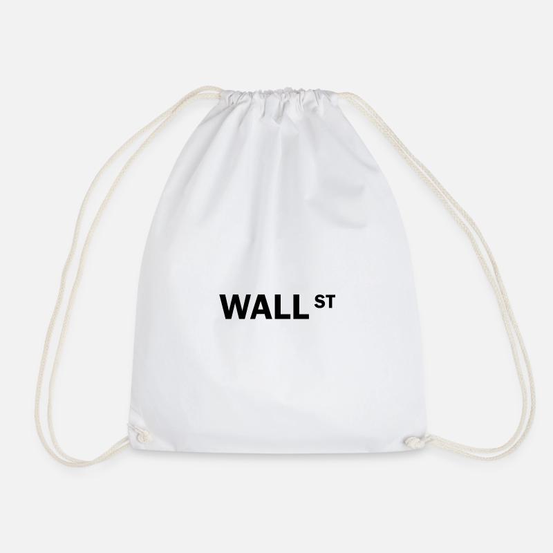 Wall Street - Turnbeutel - Weiß