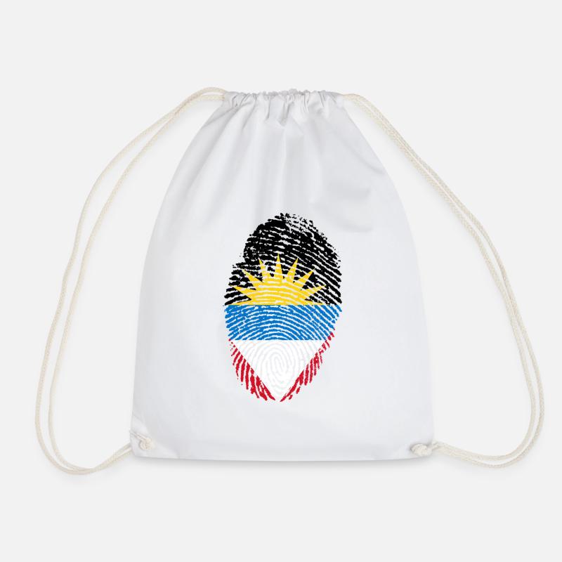 Antigua - Drawstring Bag - white