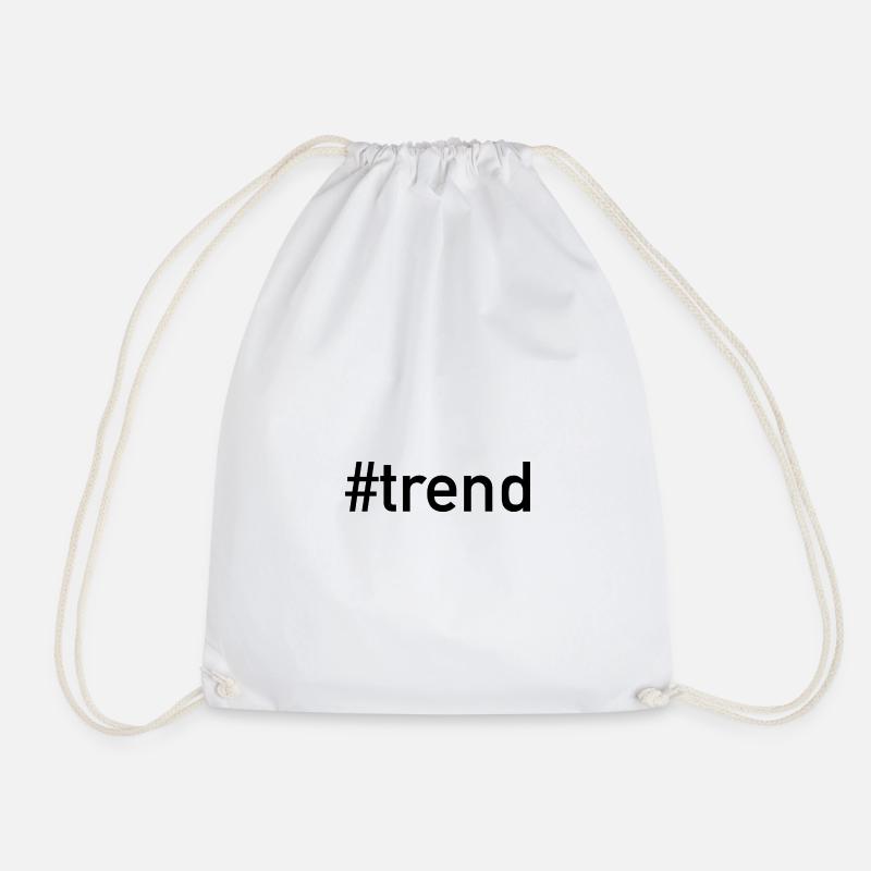 #trend - Turnbeutel - Weiß