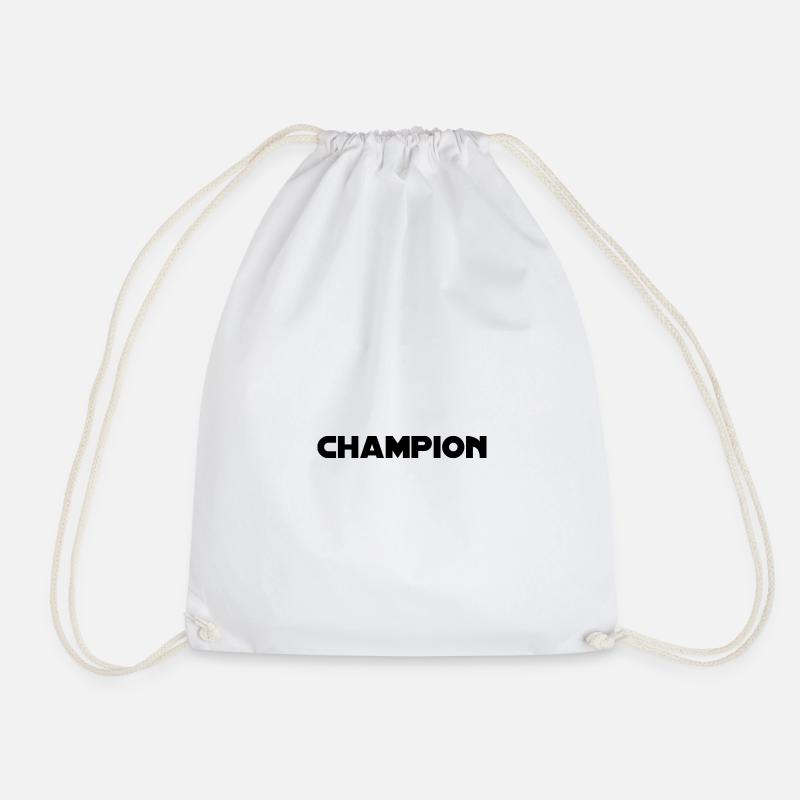 Champion - Drawstring Bag - white