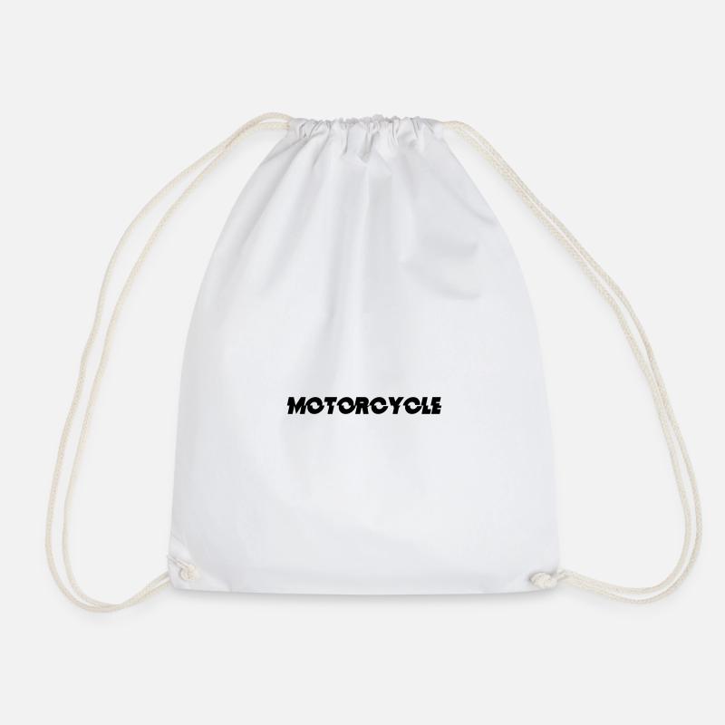 motorcycle - Turnbeutel - Weiß