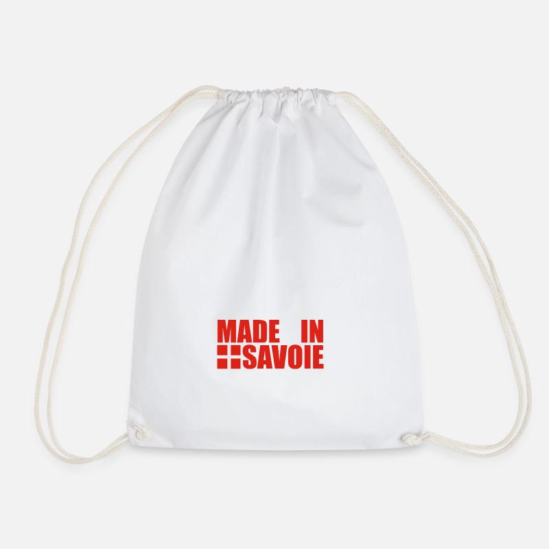 MADE IN SAVOIE drapeau - Sac de sport léger - blanc