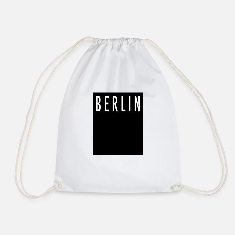 Berlin T-Shirt Berliner Geschenk - Turnbeutel - Weiß