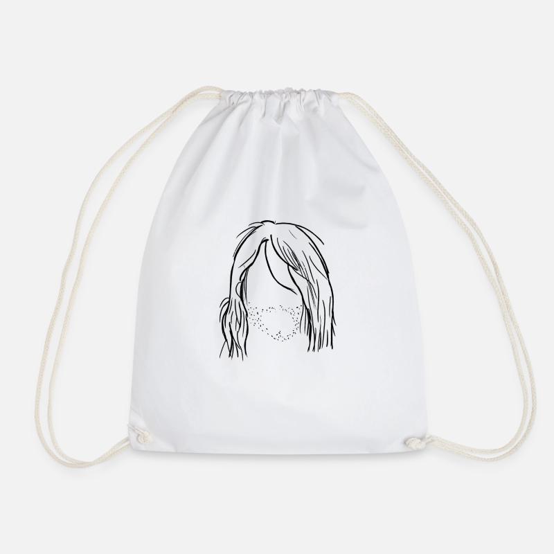 Kurt NoFace - Sac de sport léger - blanc
