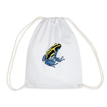 Grenouille d’alpinisme Grenouille venit poison PoisonDartFrog 1 - Sac de sport léger - blanc - Devant