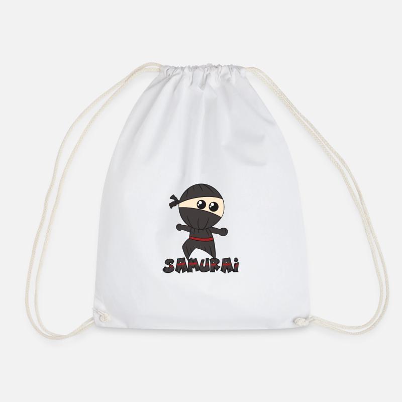 Samurai - Turnbeutel - Weiß