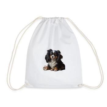 Canis Minor - Drawstring Bag - white - Front