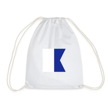 Plongeur - Sac de sport léger - blanc - Devant