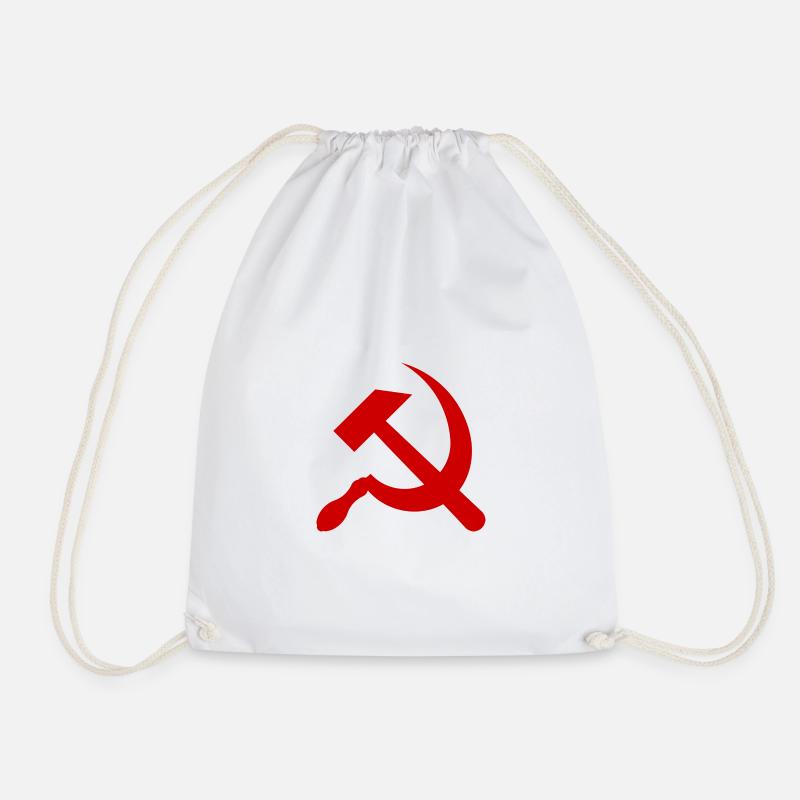 Communism - Drawstring Bag - white