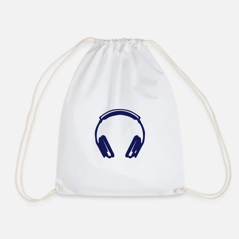 Equalizer Audio-Musik-Kopfhörer DJ zik9 - Turnbeutel - Weiß