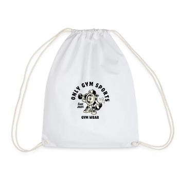 uniquement GMY Sport - Sac de sport léger - blanc - Devant
