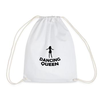 dance queen 002 - Sac de sport léger - blanc - Devant