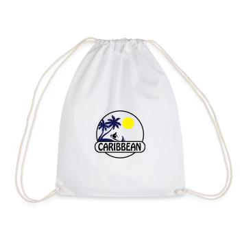 Caraïbes 02 - Sac de sport léger - blanc - Devant
