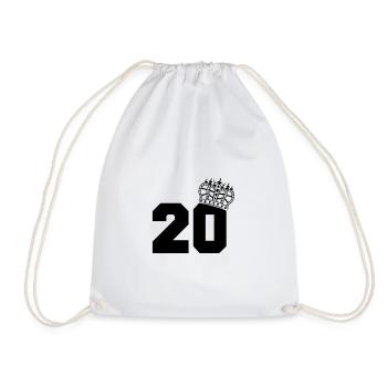 20 king - Turnbeutel - Weiß - Vorne