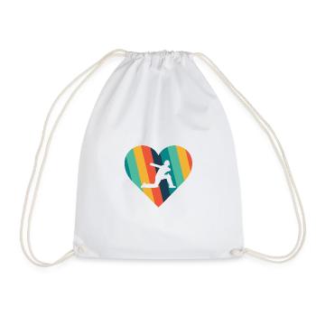 Cricket Cricketers Cricket Team - Drawstring Bag - white - Front