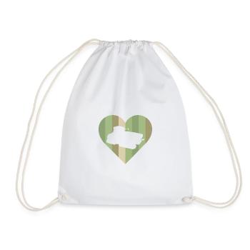 Agriculture, Cow, Farm - Drawstring Bag - white - Front