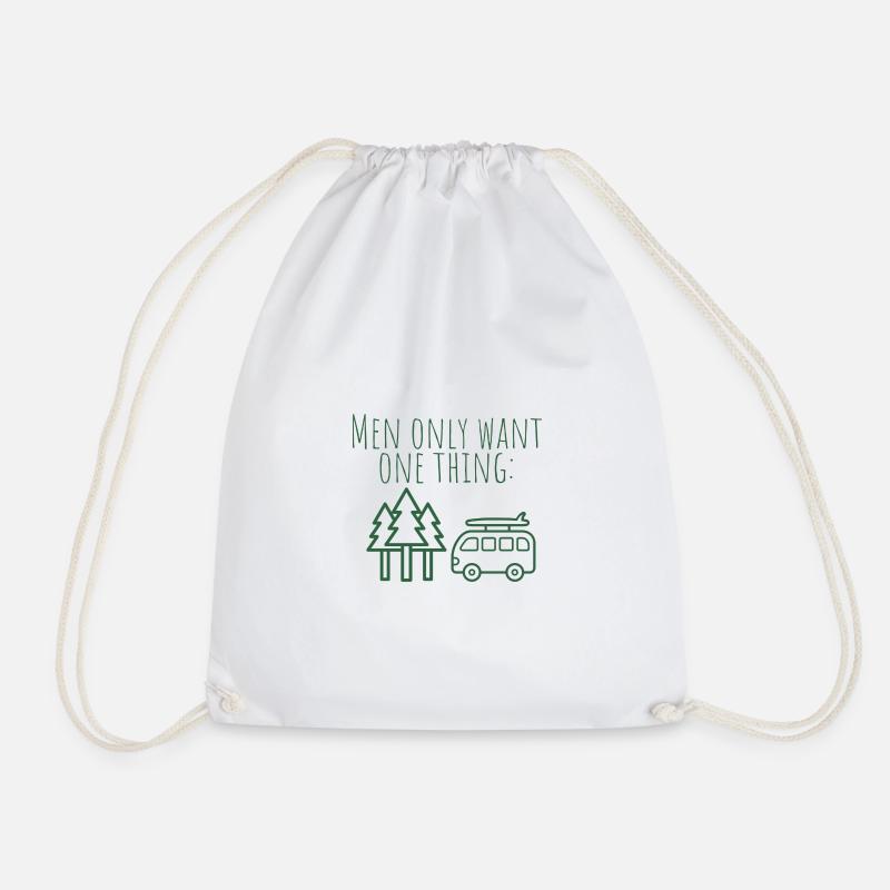 MowoT Van am Wald - Drawstring Bag - white