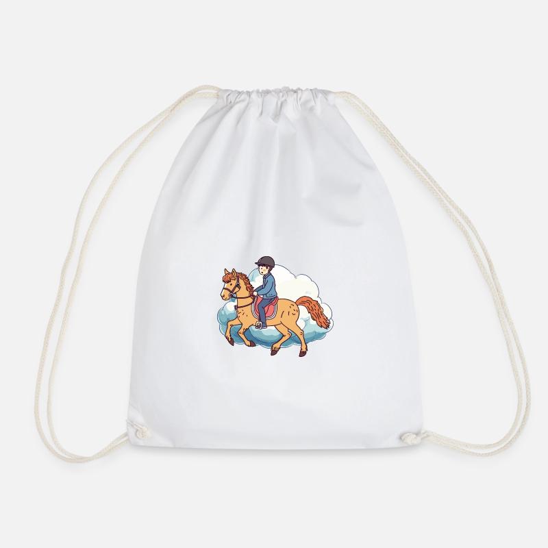 Cavalier - Sac de sport léger - blanc
