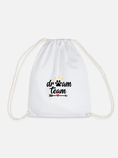 dreamteam - Turnbeutel - Weiß