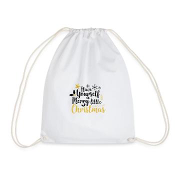PASSEZ UN JOYEUX PETIT NOËL - Sac de sport léger - blanc - Devant