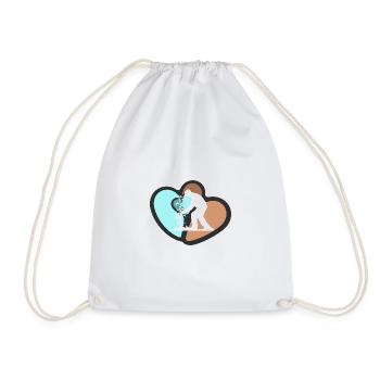 Flower Nursery Hobby Gardener - Drawstring Bag - white - Front