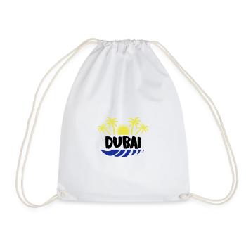 dubai 02 - Turnbeutel - Weiß - Vorne