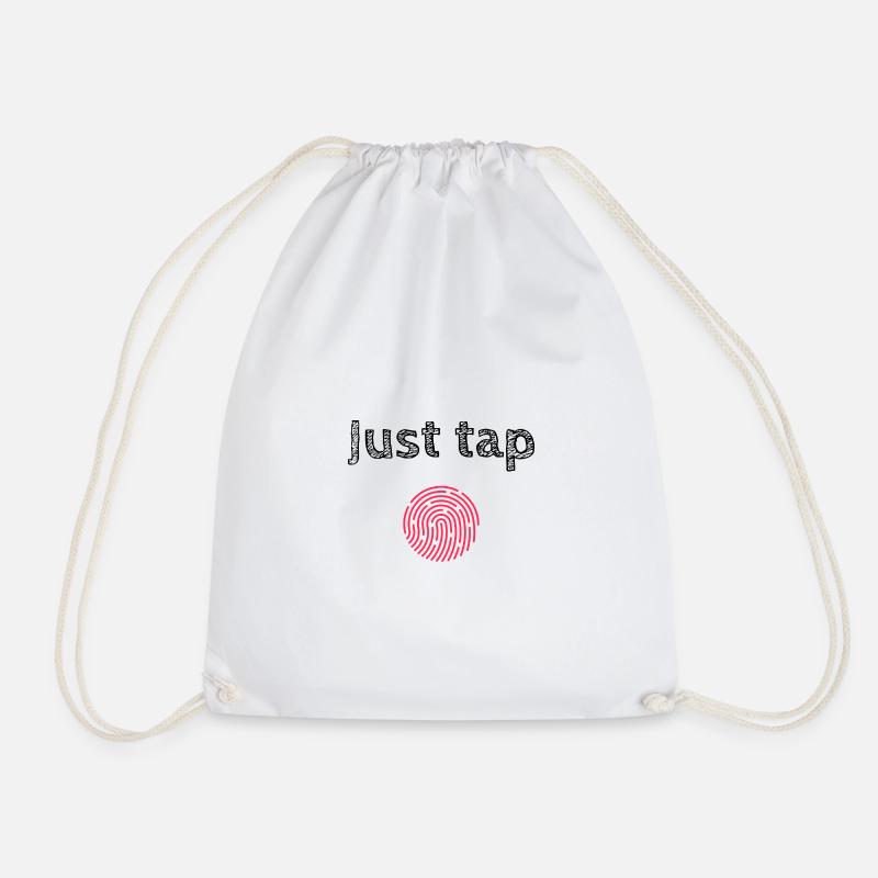 Appuyez simplement sur - Sac de sport léger - blanc
