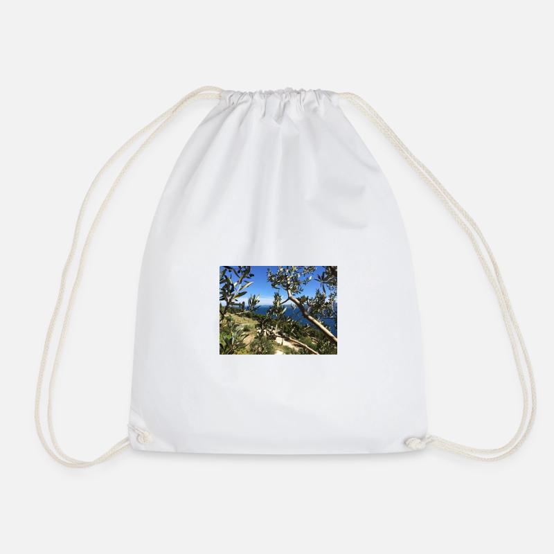 Summer - Drawstring Bag - white
