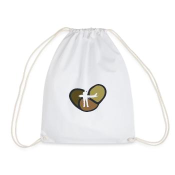 Hôtesse de l’air Hôtesse de l’air - Sac de sport léger - blanc - Devant