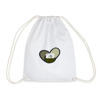 Photography Photographer Camera - Drawstring Bag - white - Front