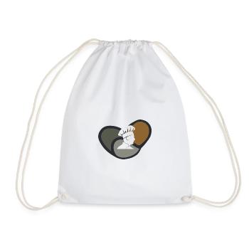 cook, chef, star chef - Drawstring Bag - white - Front