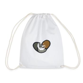 Eau d’aquarium - Sac de sport léger - blanc - Devant