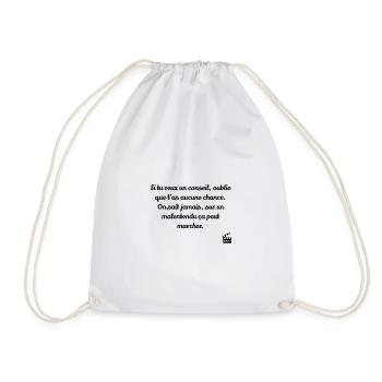 Sur un malentendu ça peut marcher / Les Bronzés - Sac de sport léger - blanc - Devant