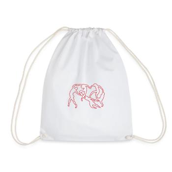 danser - Sac de sport léger - blanc - Devant