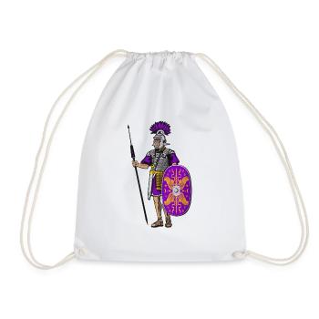 Optio Legionaire - Drawstring Bag - white - Front