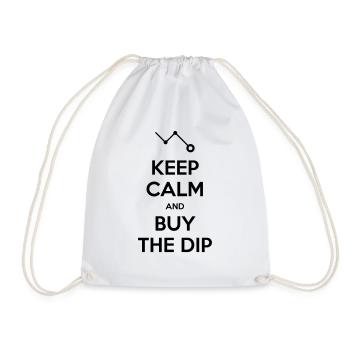 Buy the Dip - Sac de sport léger - blanc - Devant