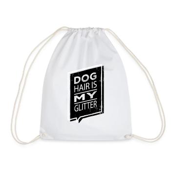 dog paw funny statement beagle for men present - Turnbeutel - Weiß - Vorne